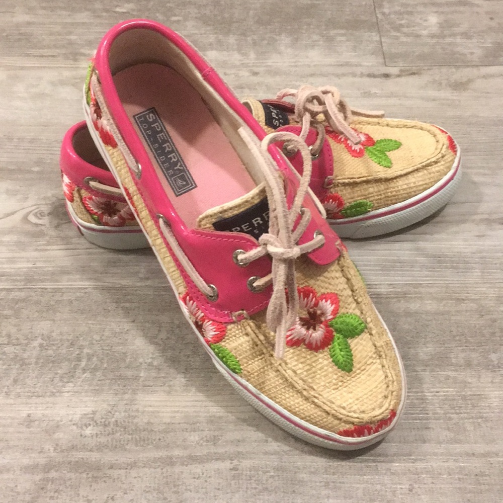 Floral Print Sperry’s - Picture 1 of 3